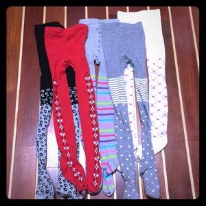 Bundle of 5 Tights 💞💕